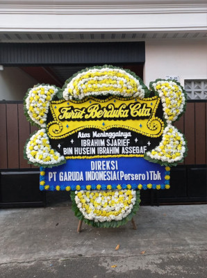 Papan Bunga Duka di Patangpuluhan